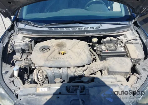 2013 Hyundai Elantra Gls z USA, uszkodzony, nr VIN 5NPDH4AE8DH255256